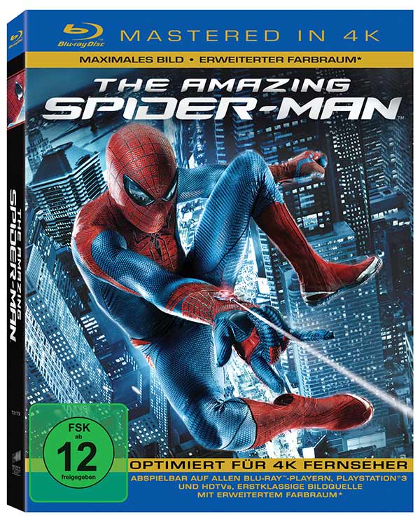 The Amazing Spider-Man (Blu-ray) Cover The Amazing Spider-Man (Blu-ray) Cover