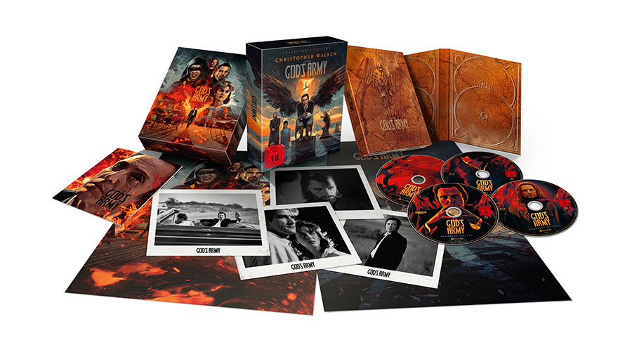 God's Army (Special Edition, 4K-UHD + 3 Blu-rays) (exkl. Shop) Buch, Person, Erwachsener, Weiblich, Frau