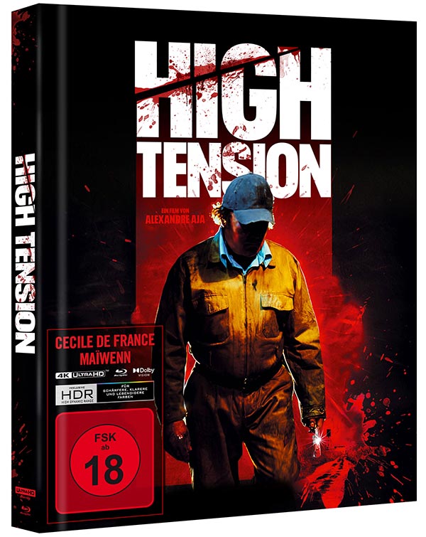 High Tension (Mediabook A, 4K-UHD + 2 Blu-rays) High Tension (Mediabook A, 4K-UHD + 2 Blu-rays)
