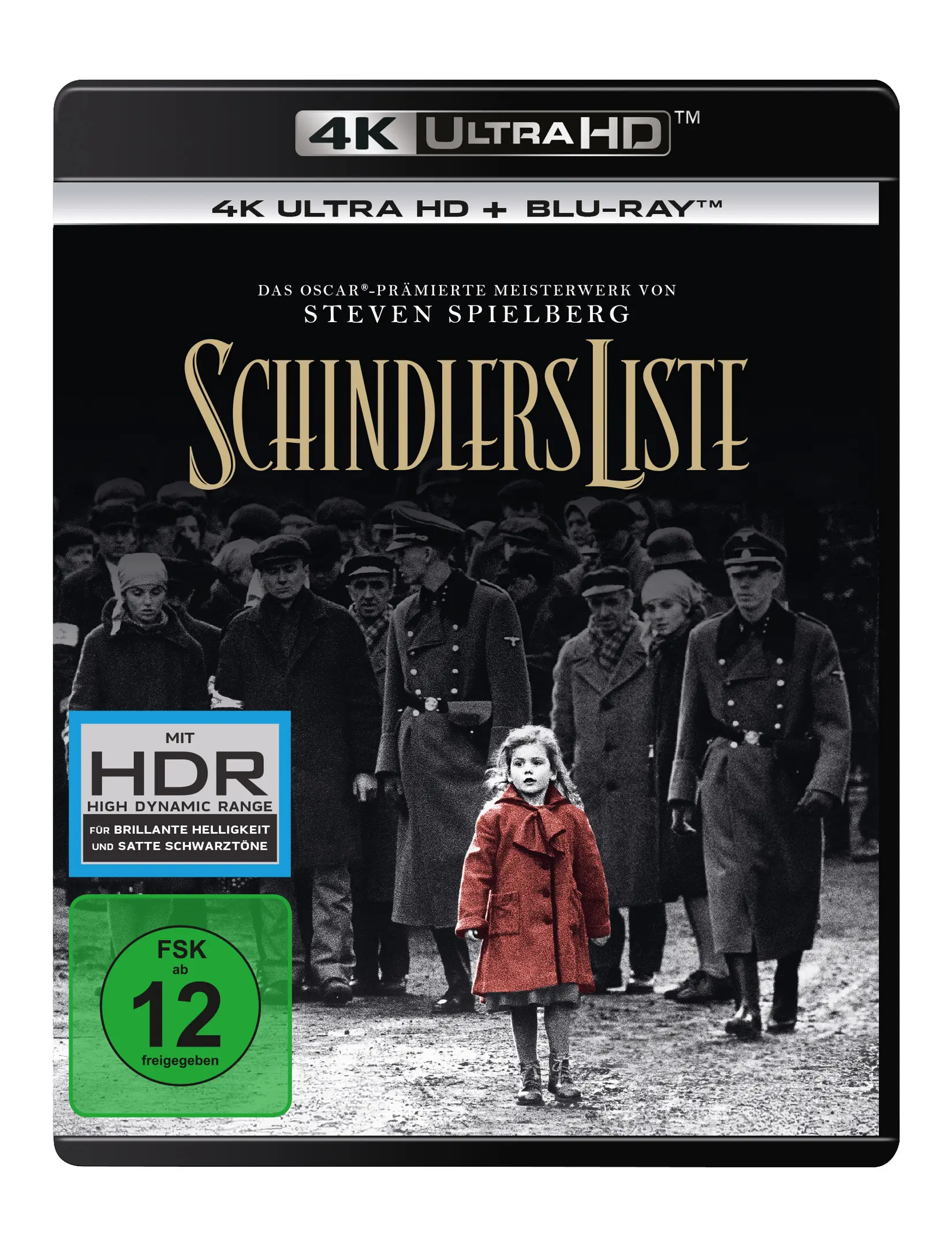 Schindlers Liste (Remastered) (4K-UHD+Blu-ray)