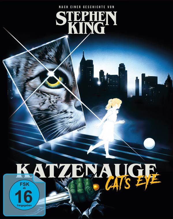 Stephen King: Katzenauge (Mediabook B, 4KUHD+Blu-ray)