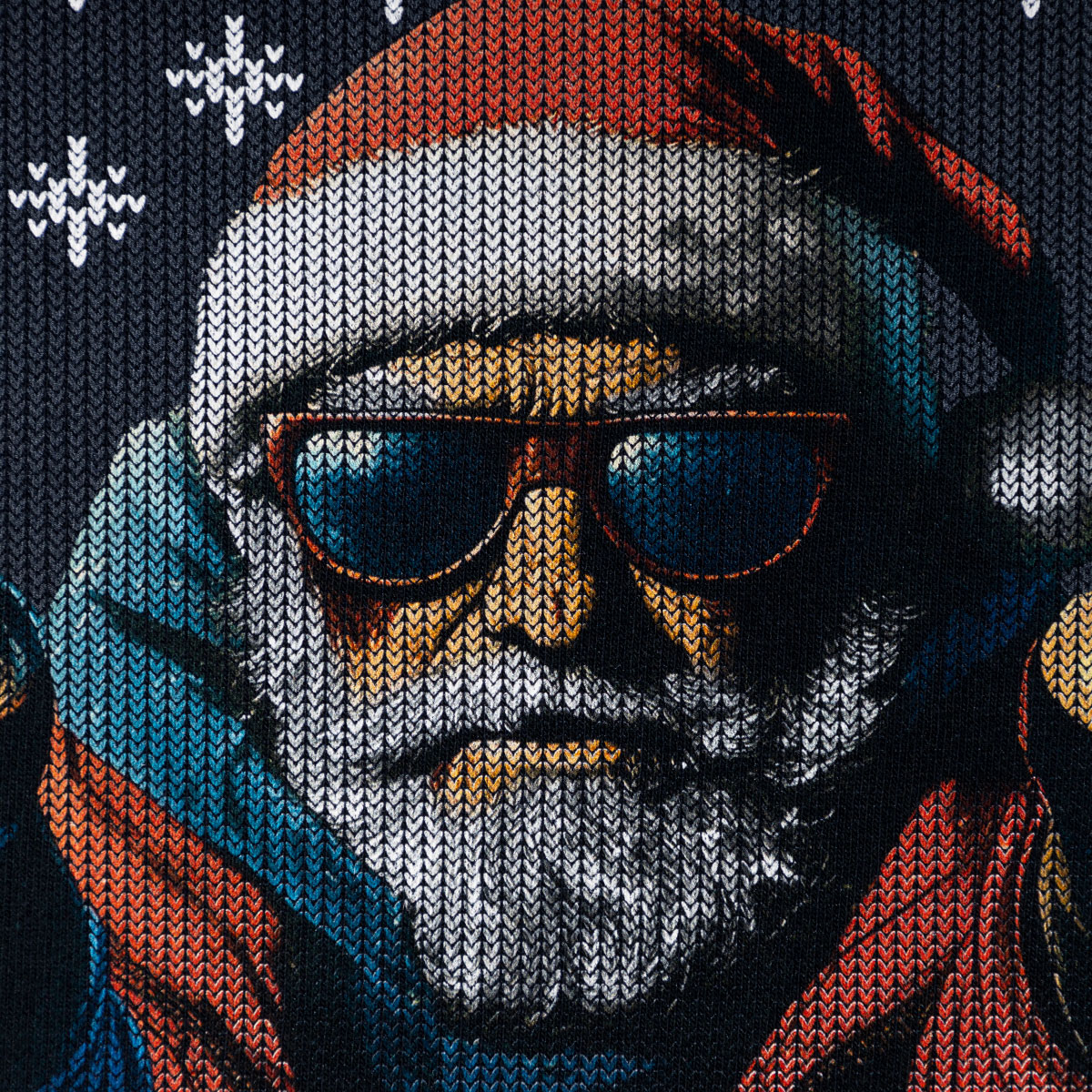 Badass Santa Sweater Unisex Navy Blue Badass Santa Sweater Unisex Navy Blue