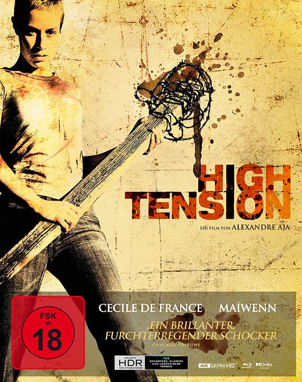 High Tension (Mediabook C, 4K-UHD+2 Blu-rays) (exkl. Shop) High Tension (Mediabook C, 4K-UHD+2 Blu-rays) (exkl. Shop)