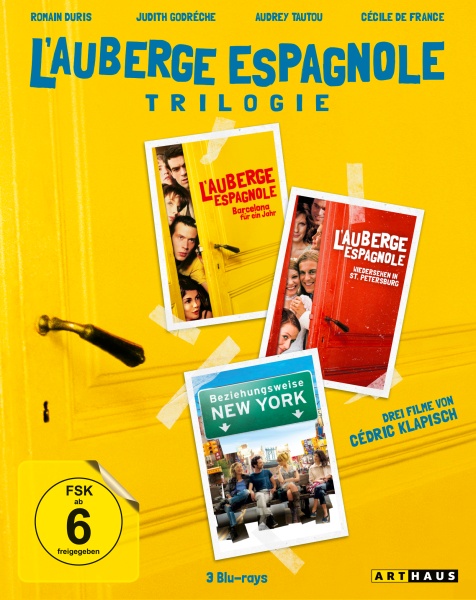L'Auberge espagnole - Die Trilogie (3 Blu-rays) Cover L'Auberge espagnole - Die Trilogie (3 Blu-rays) Cover