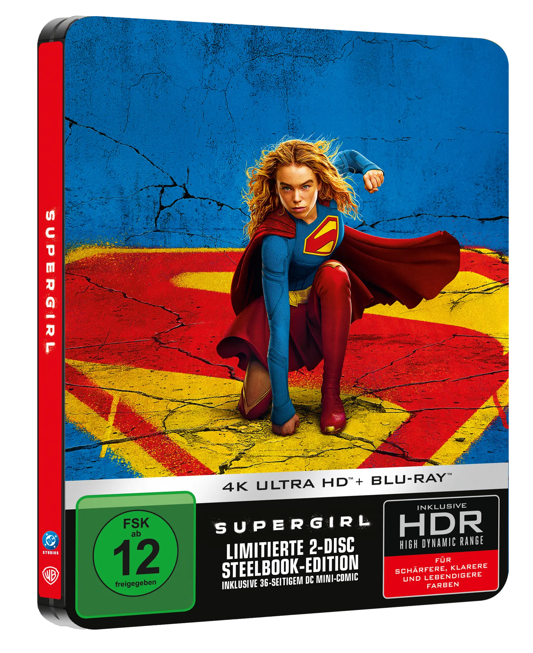Supergirl (Steelbook A, 4K-UHD+Blu-ray)