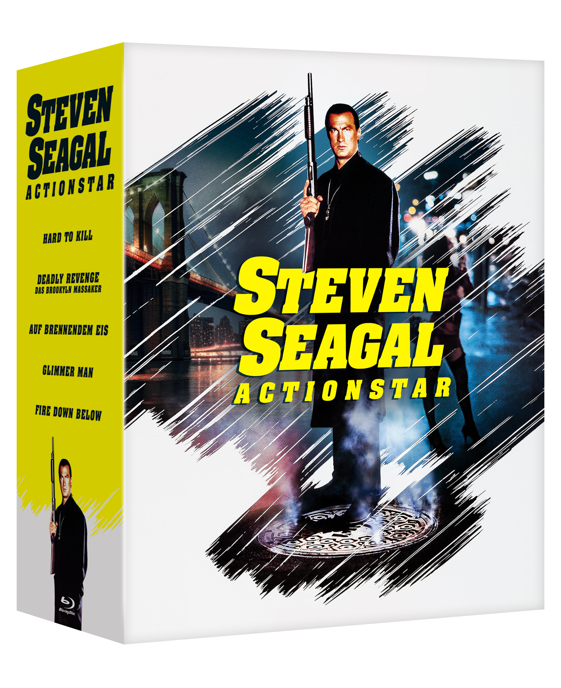 Steven Seagal: Actionstar (5 Blu-rays) Steven Seagal: Actionstar (5 Blu-rays)