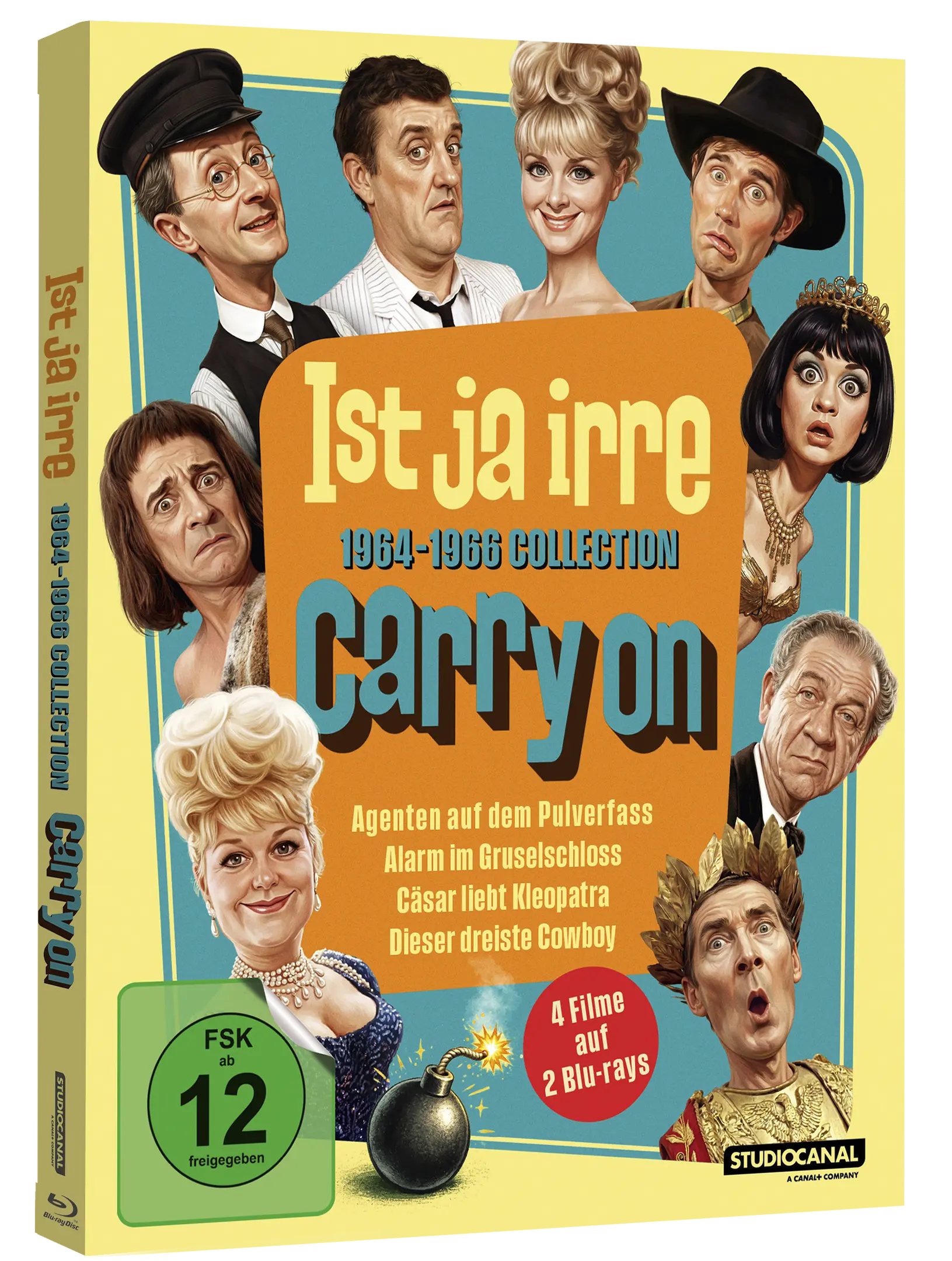 Ist ja irre - 1964-1966 Collection (4 Filme, 2 Blu-rays)