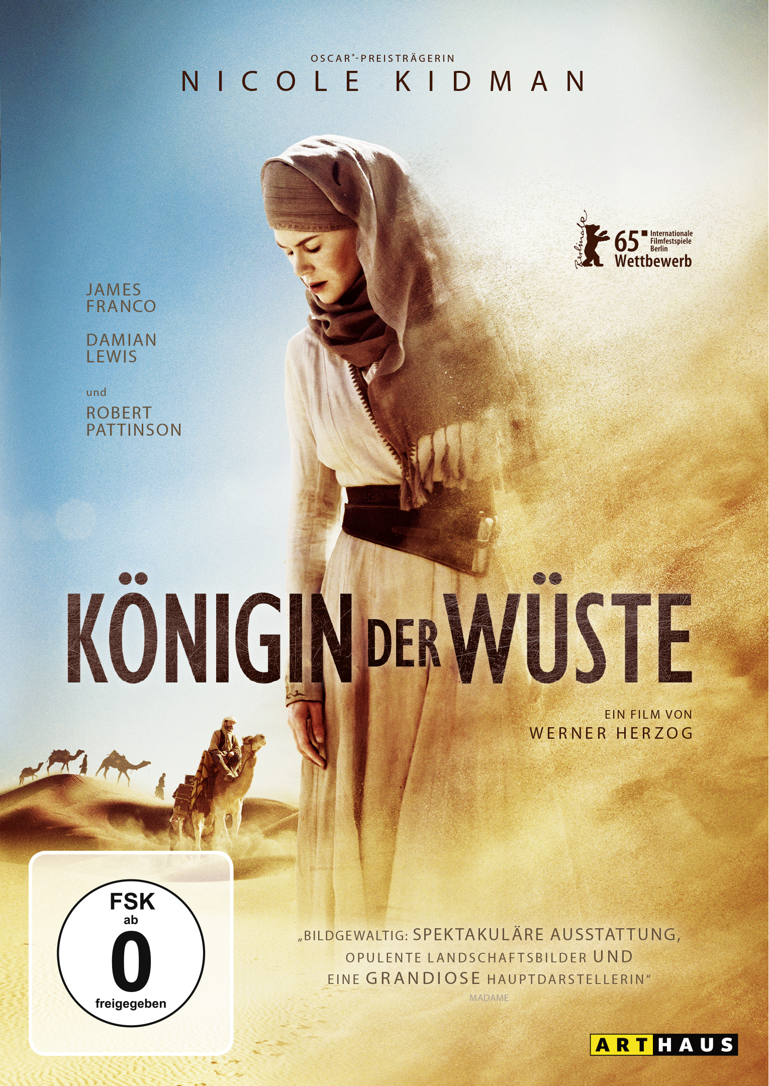 Königin der Wüste (DVD) Werbung, Plakat, Veröffentlichung, Buch, Person