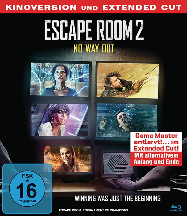 Escape Room 2: No Way Out (Extended Cut) (Blu-ray) Escape Room 2: No Way Out (Extended Cut) (Blu-ray)