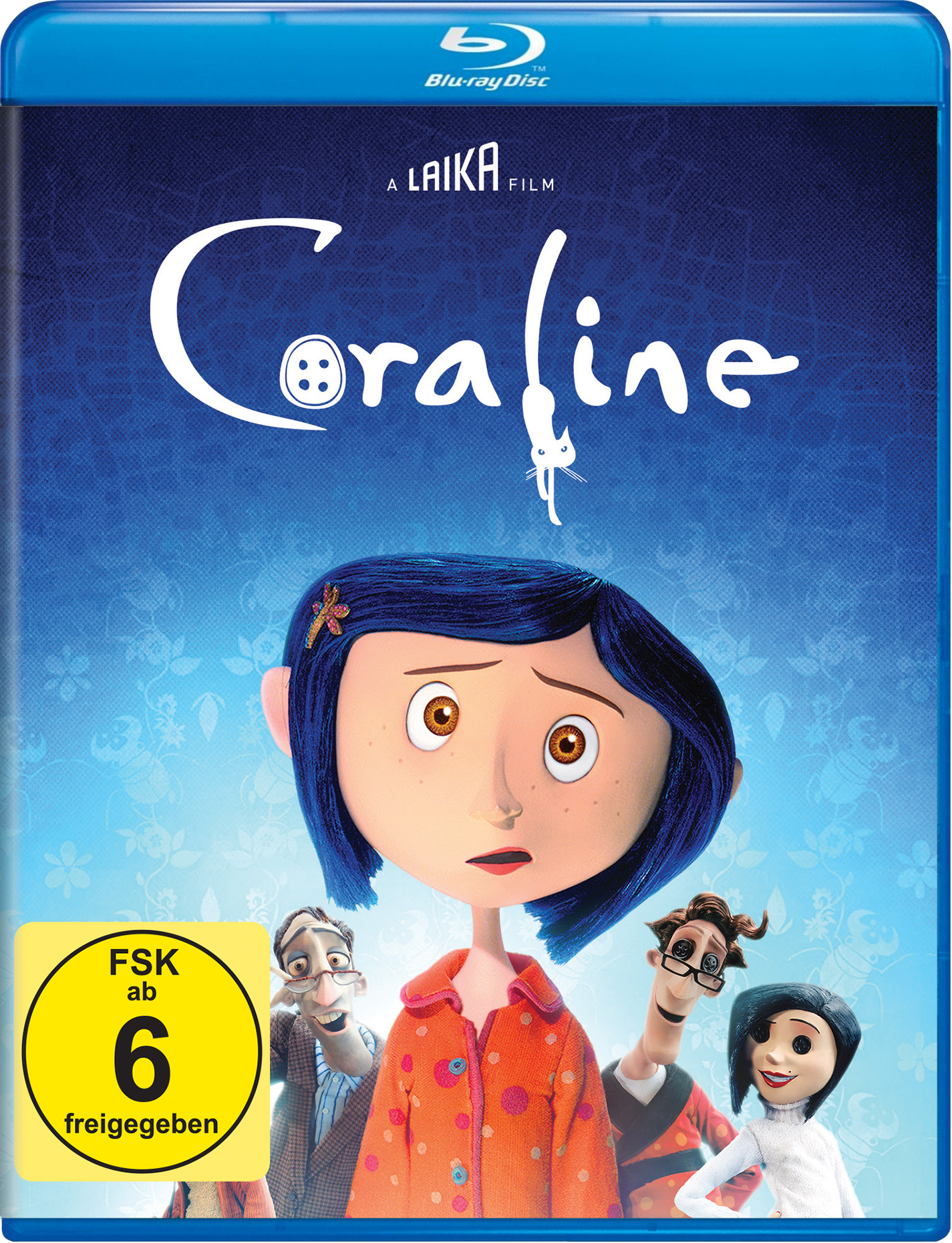 Coraline (Blu-ray) Cover Coraline (Blu-ray) Cover