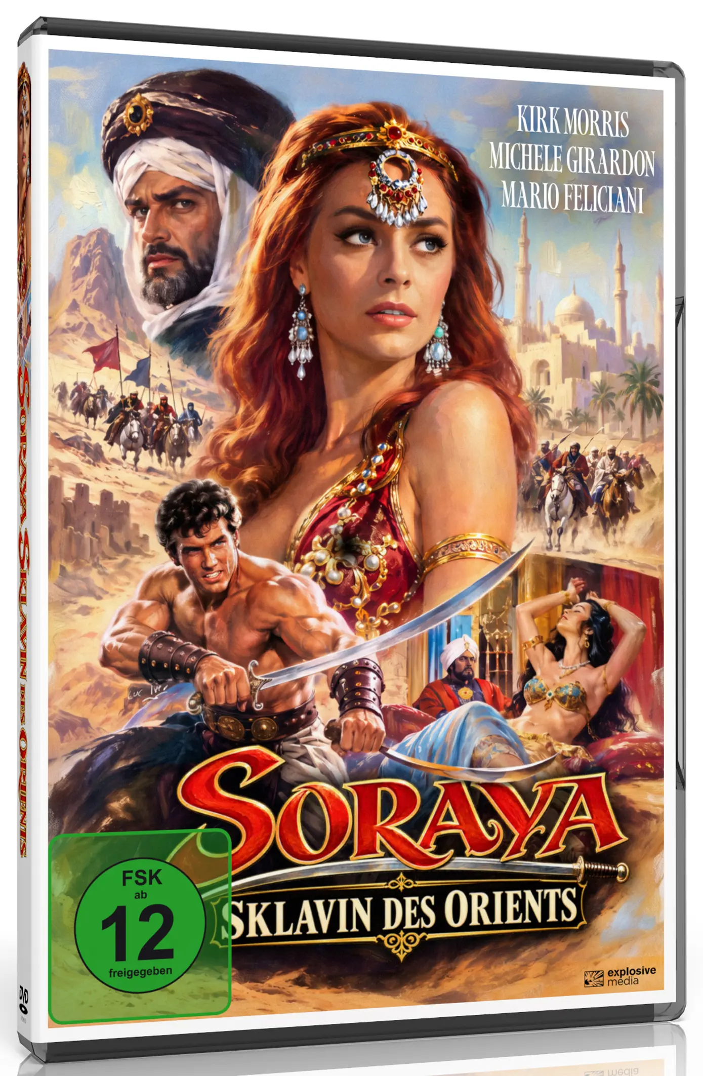 DVD-Film, Abenteuerfilm, Soraya, Filmplakat, Actionfilm