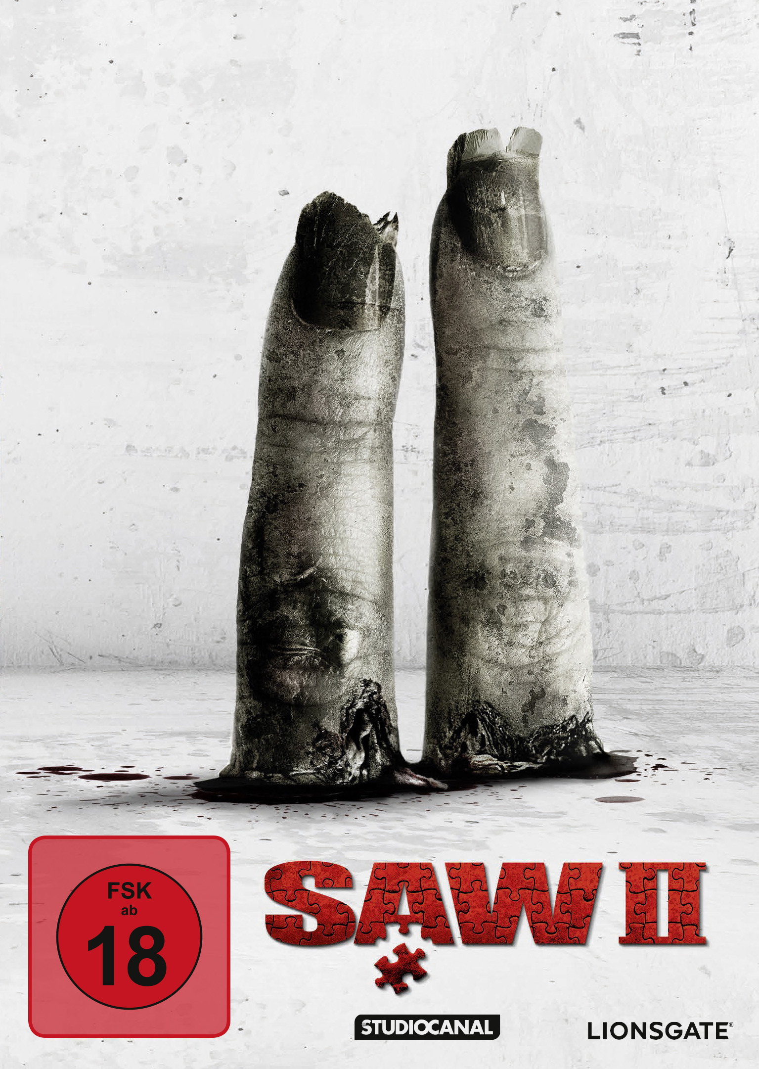 SAW II - White Edition (DVD) Cover SAW II - White Edition (DVD) Cover