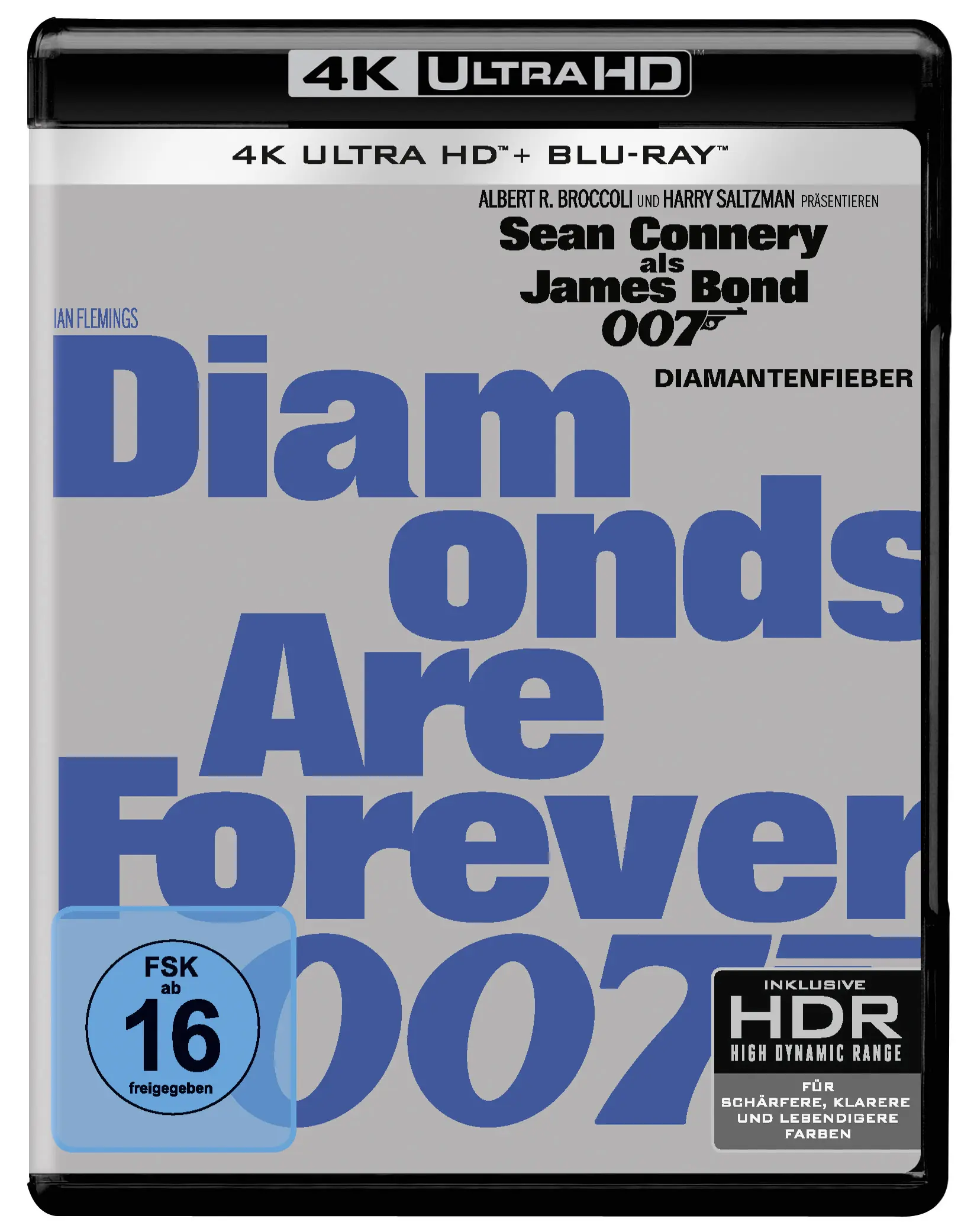 James Bond - Diamantenfieber (4K-UHD + Blu-ray)