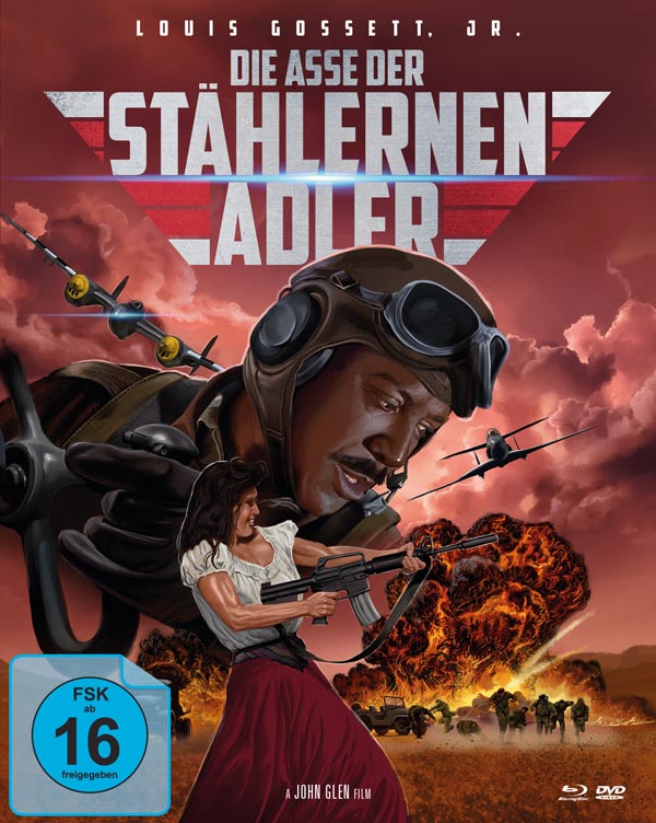 Die Asse der stählernen Adler (Mediabook, Blu-ray + DVD) Cover Die Asse der stählernen Adler (Mediabook, Blu-ray + DVD) Cover