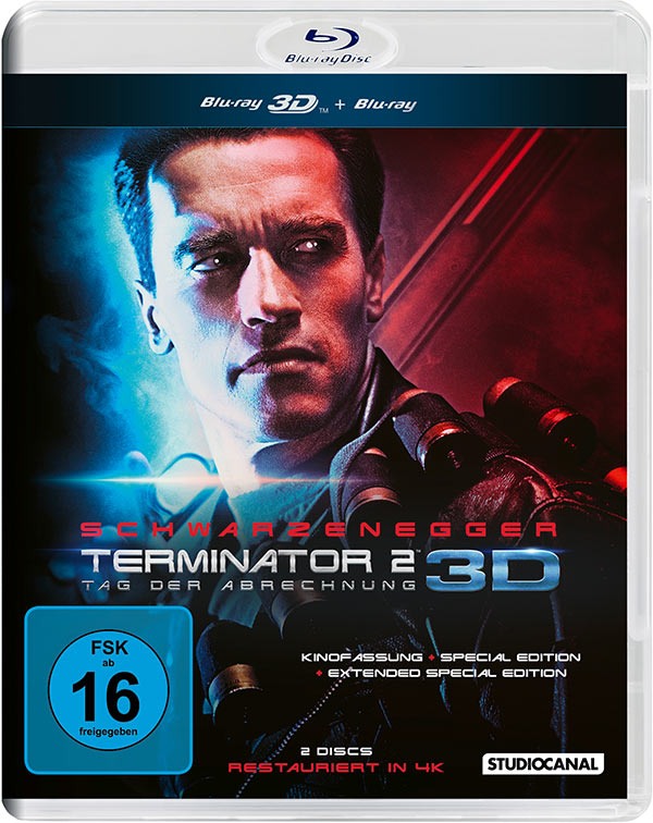 Terminator 2 - 3D (2024) (2 Blu-rays) Cover