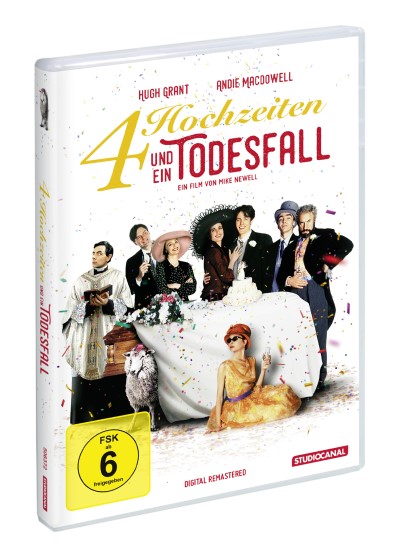 Vier Hochzeiten und ein Todesfall - Digital Remastered (DVD) Vier Hochzeiten und ein Todesfall - Digital Remastered (DVD)