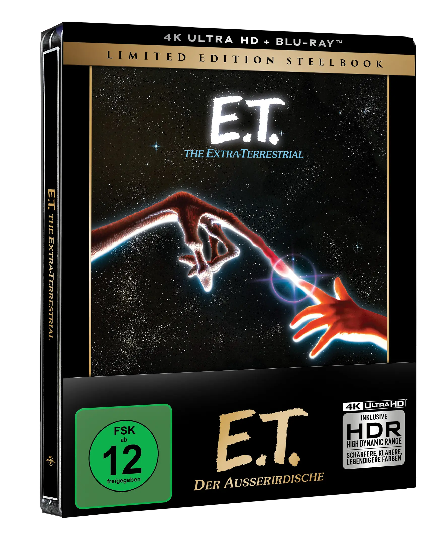 E.T. - Der Außerirdische (Steelbook, 4K-UHD+Blu-ray)