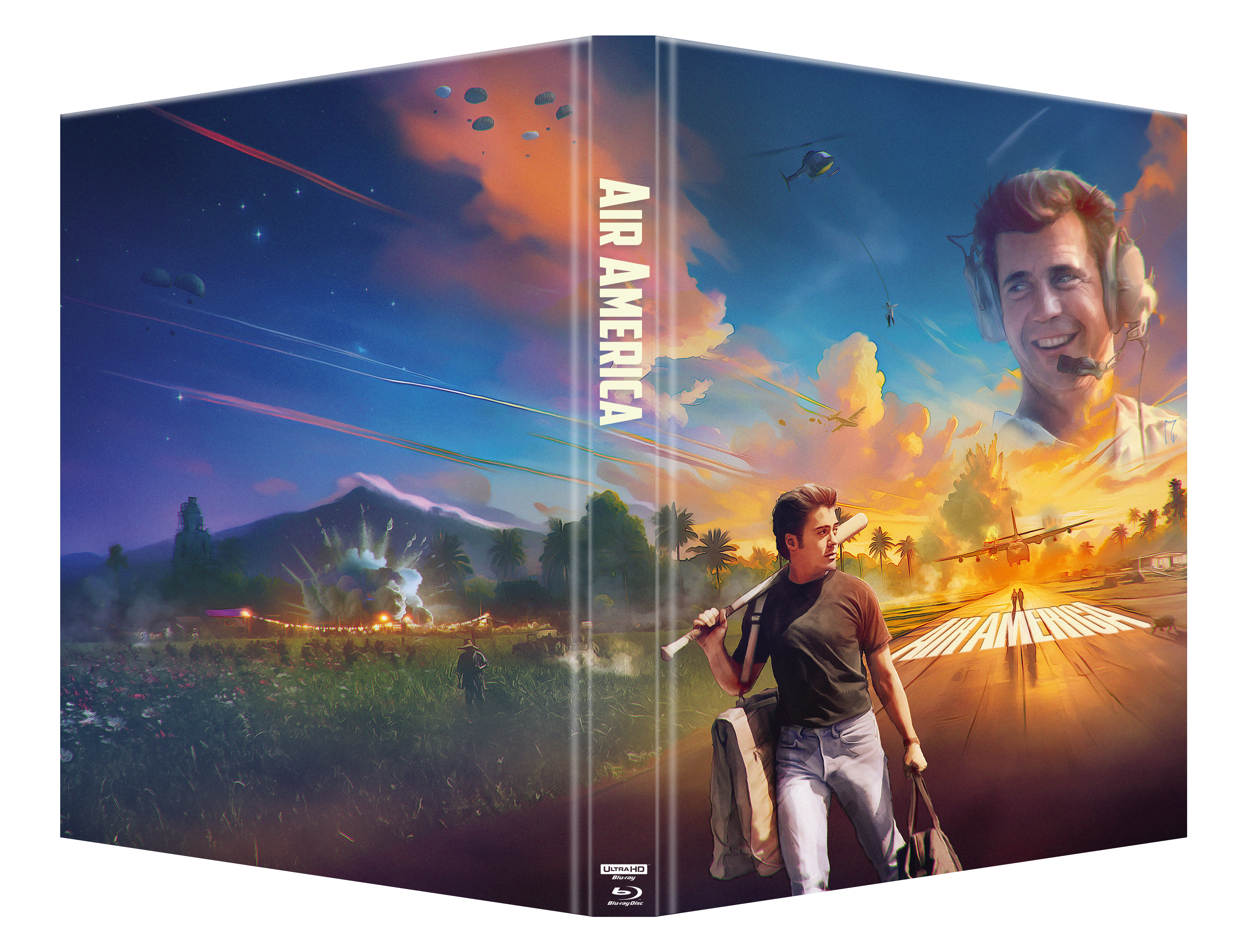 Air America - Limited Collector's Edition (4K-UHD+Blu-ray) Air America - Limited Collector's Edition (4K-UHD+Blu-ray)