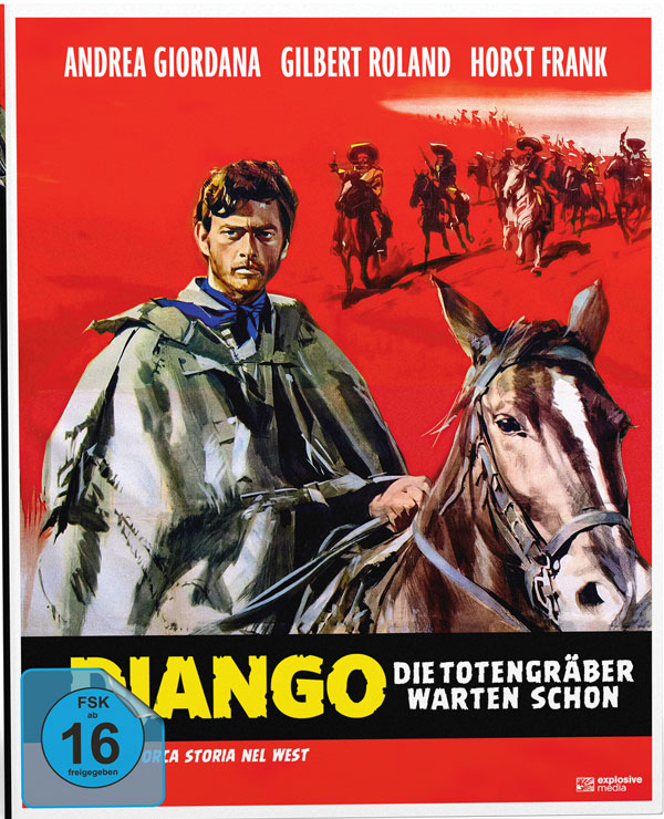 Django - Die Totengräber warten schon (Mediabook B, Blu-ray+DVD) Cover