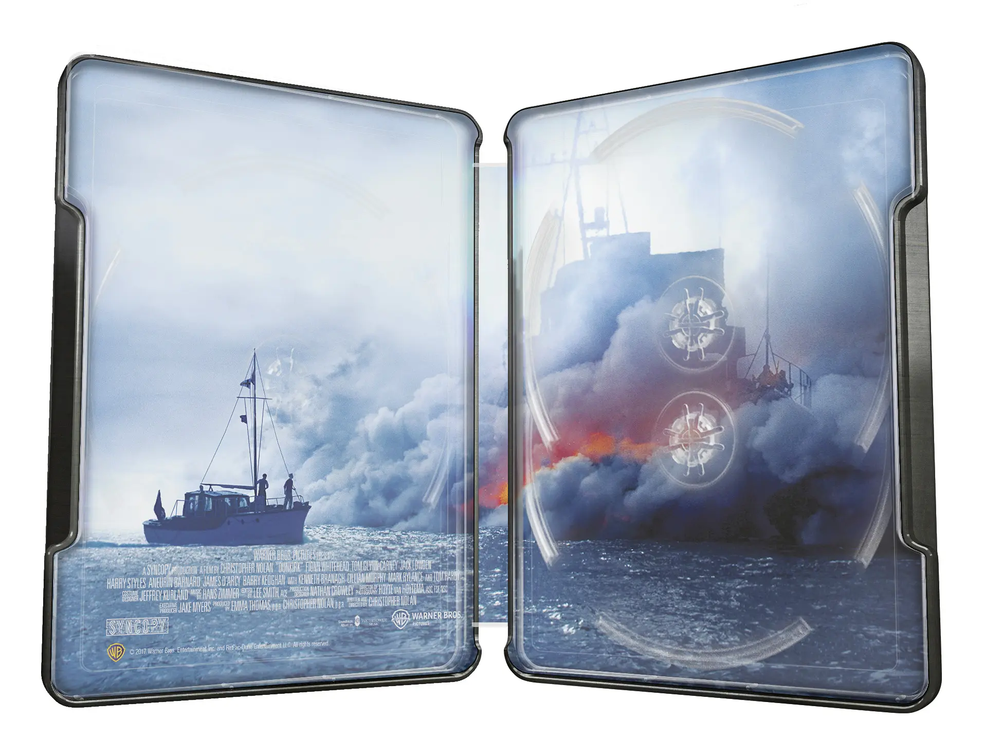Dunkirk (Steelbook, 4K-UHD+2 Blu-rays)