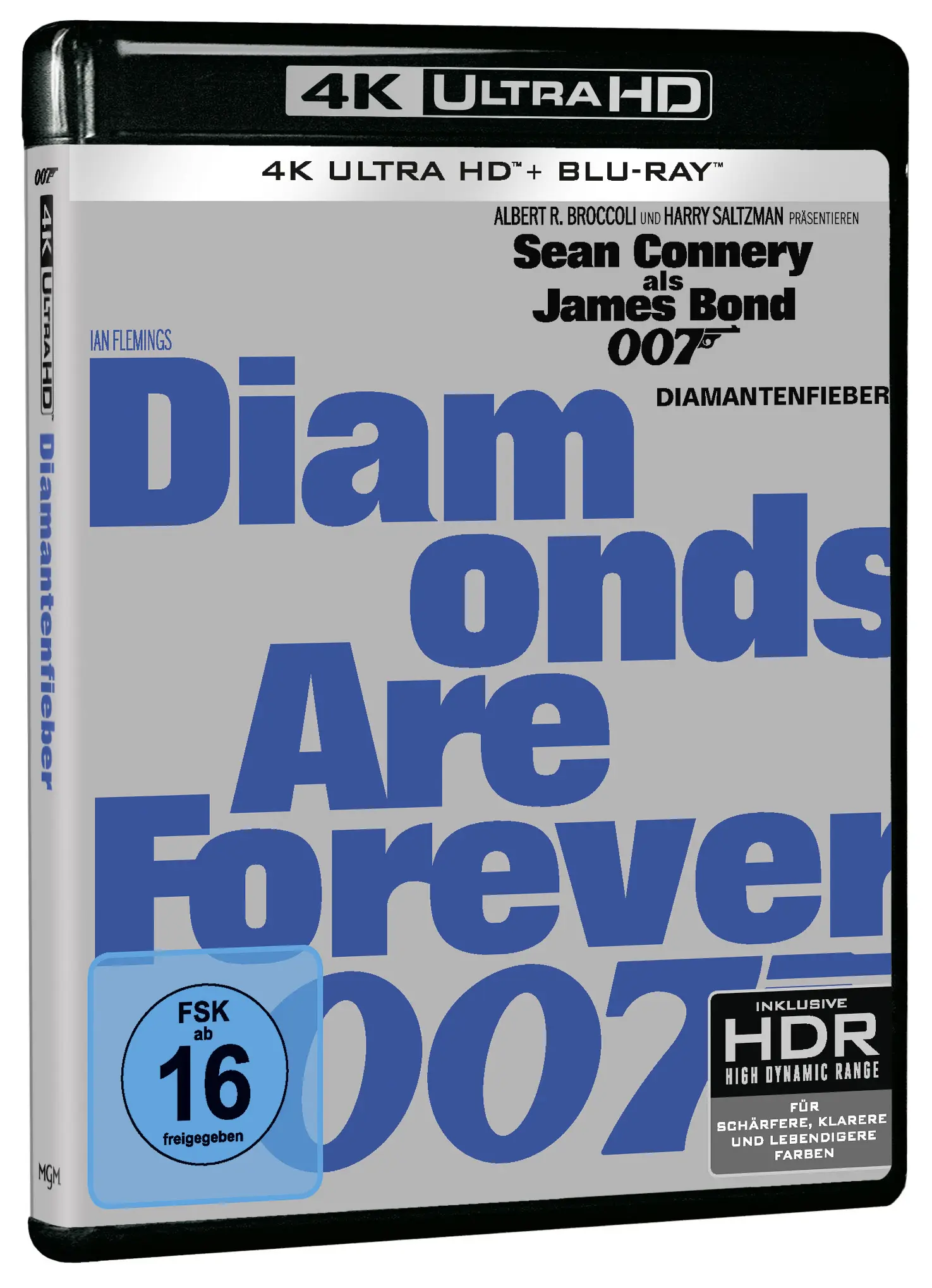 James Bond - Diamantenfieber (4K-UHD + Blu-ray)