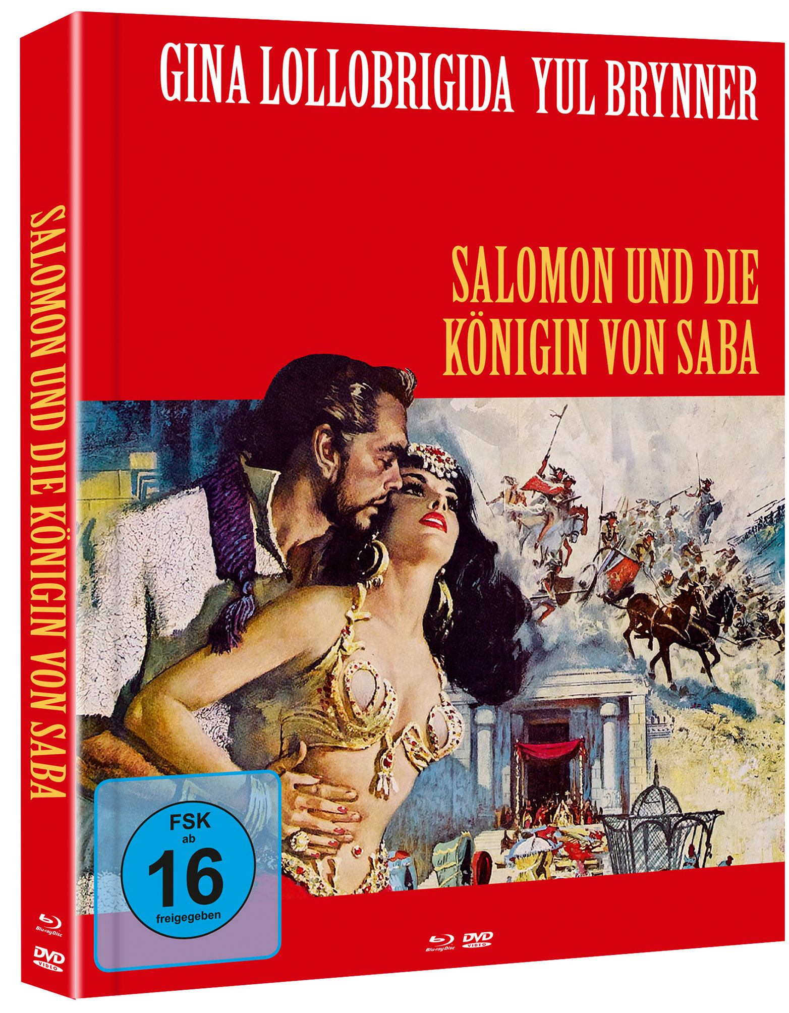 Salomon u.d.Königin v.Saba (Mediabook B, Blu-ray+DVD) Image 2
