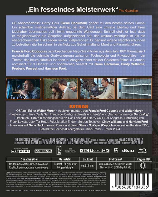 Der Dialog - 50th Anniversary Edition (4K-UHD+Blu-ray) Der Dialog - 50th Anniversary Edition (4K-UHD+Blu-ray)