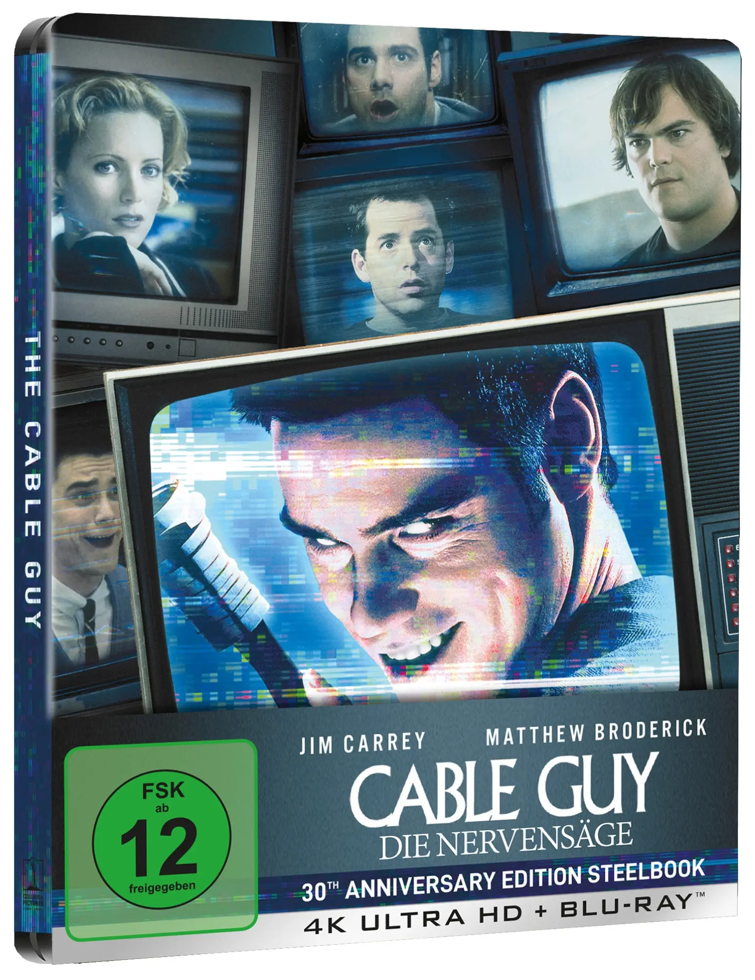 Cable Guy - Die Nervensäge (Steelbook, 4K-UHD+Blu-ray)