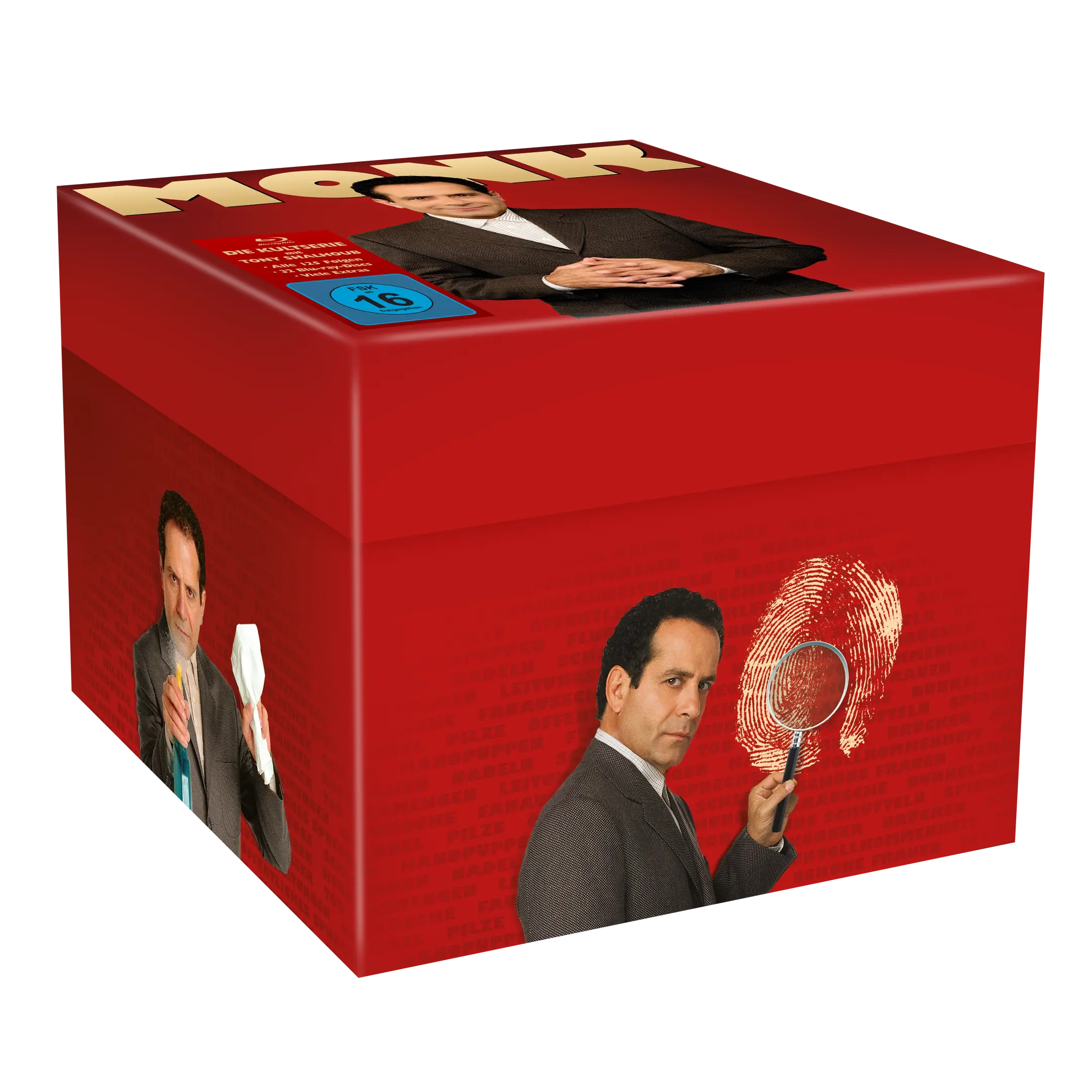 Monk - Die komplette Serie (32 Blu-rays)