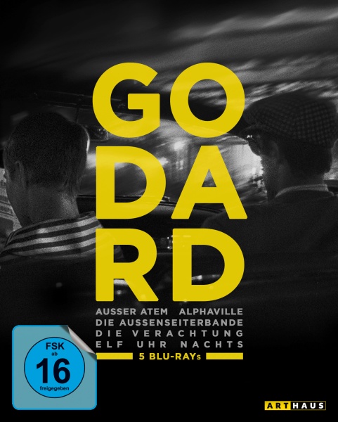 Jean-Luc Godard Edition (5 Blu-rays) Cover
