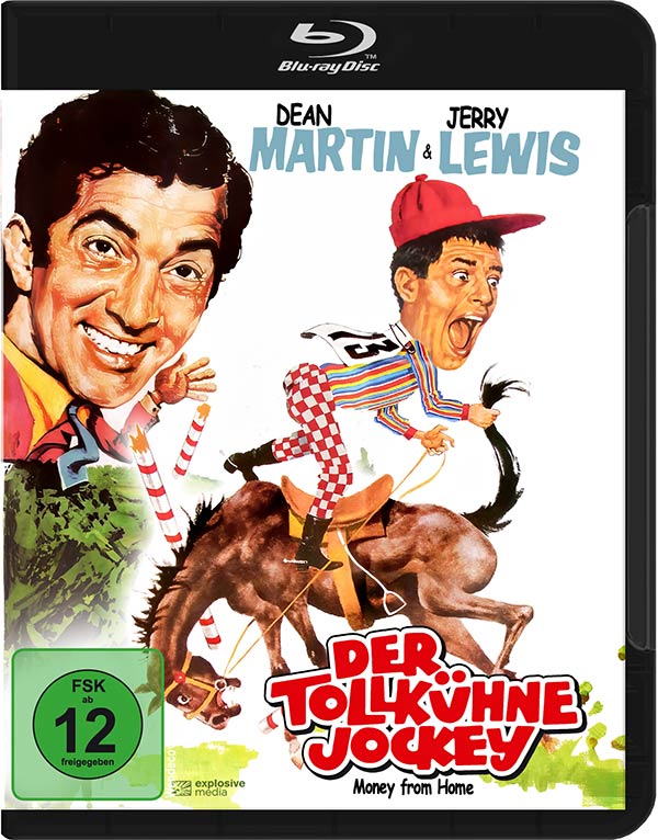 Der tollkühne Jockey (Blu-ray) Cover Comics, Person, Erwachsener, Männlich, Mann
