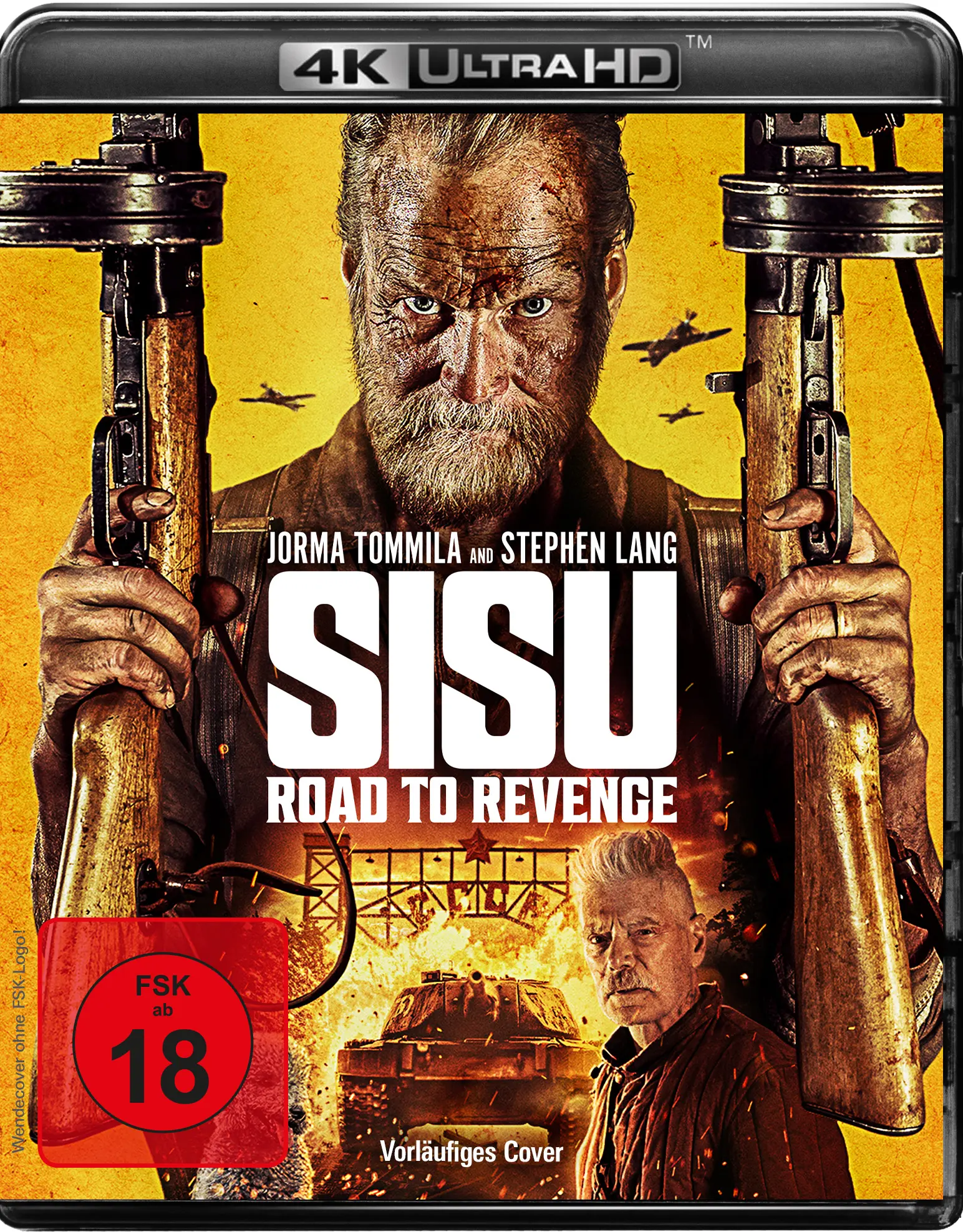 Sisu: Road to Revenge (4K-UHD+Blu-ray) Cover