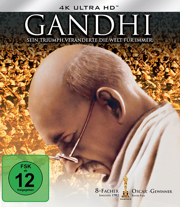 Gandhi (2 4K-UHDs) Cover Gandhi (2 4K-UHDs) Cover
