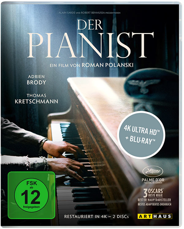Der Pianist - 20th Anniversary Edition (4K Ultra HD+Blu-ray)