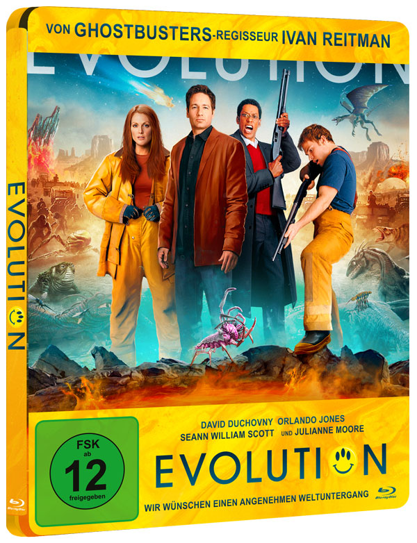 Evolution (Steelbook) (Blu-ray) Evolution (Steelbook) (Blu-ray)