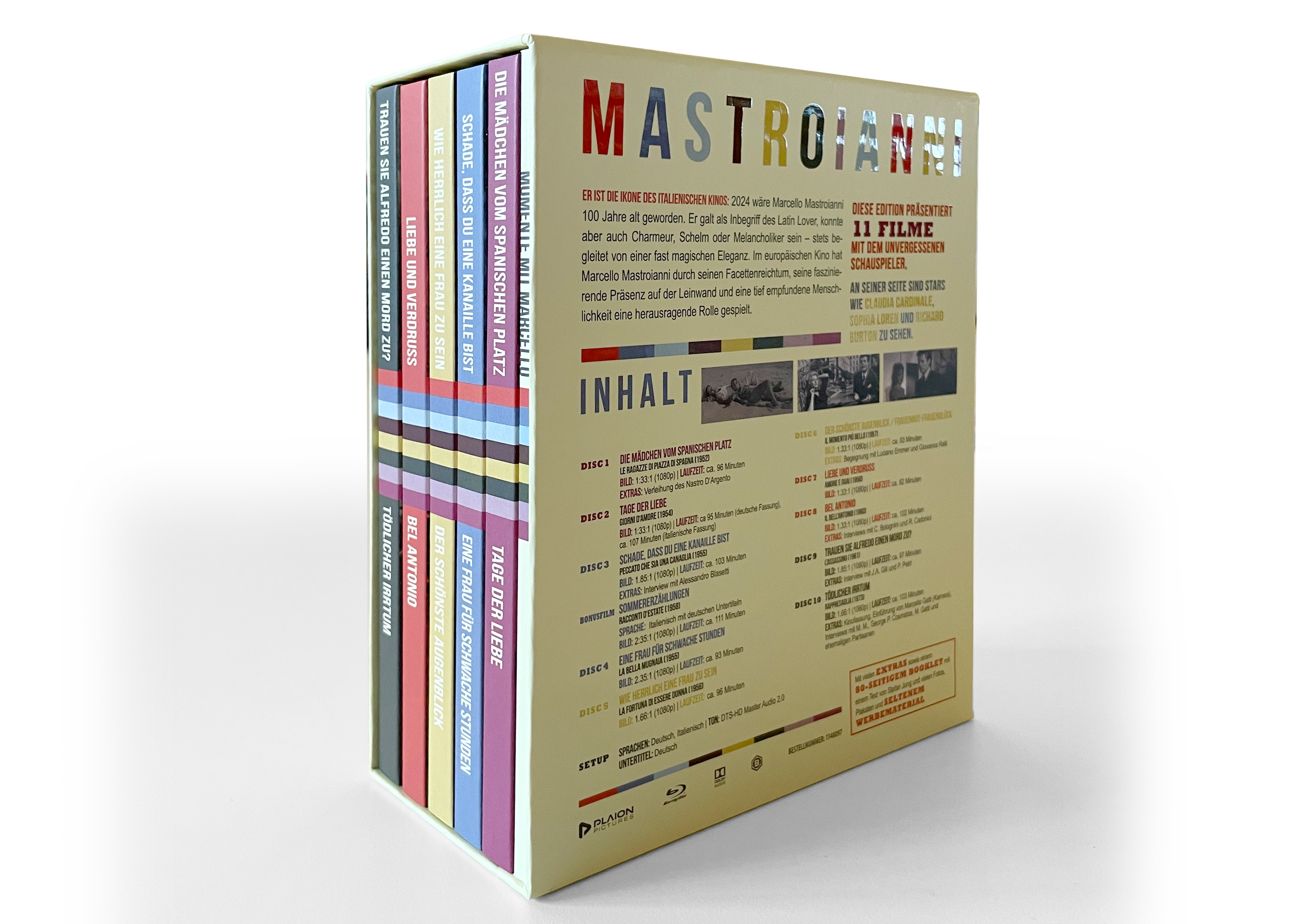Mastroianni 100 (10 Blu-rays) Mastroianni 100 (10 Blu-rays)