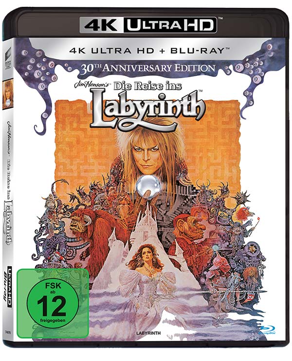 Die Reise ins Labyrinth (30th Anniversary Edition) (4K-UHD) Die Reise ins Labyrinth (30th Anniversary Edition) (4K-UHD)