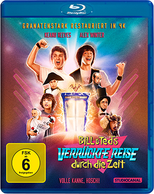 Bill & Teds verrückte Reise durch die Zeit (Blu-ray) Cover