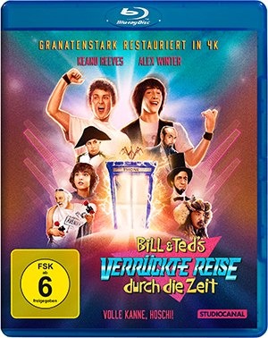Bill & Teds verrückte Reise durch die Zeit (Blu-ray) Cover Bill & Teds verrückte Reise durch die Zeit (Blu-ray) Cover