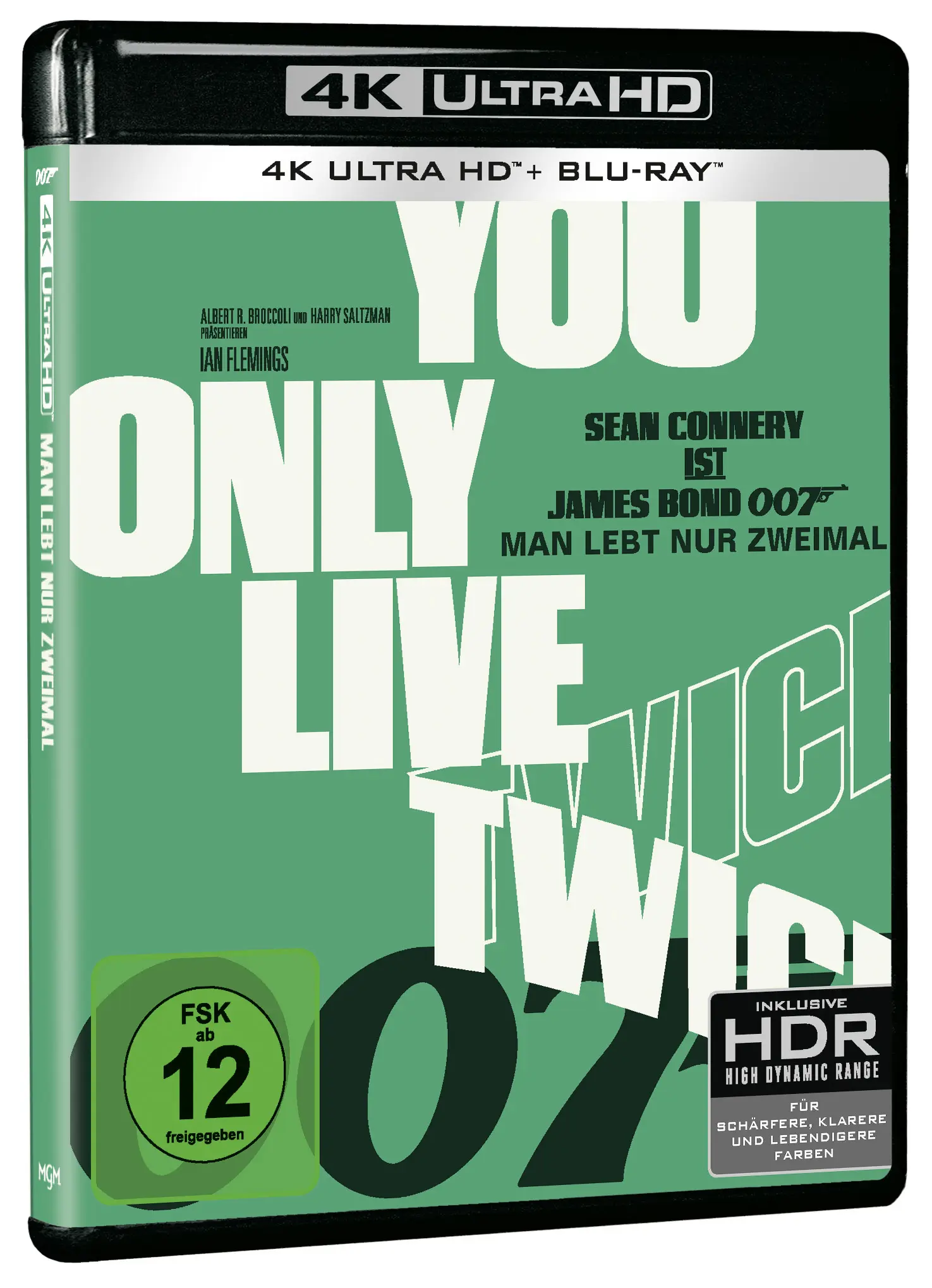 James Bond - Man lebt nur zweimal (4K-UHD + Blu-ray)