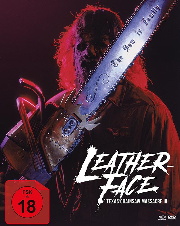Leatherface - Texas Chainsaw Massacre 3 (Mediabook, 2 Blu-rays+DVD) (exkl. Shop)