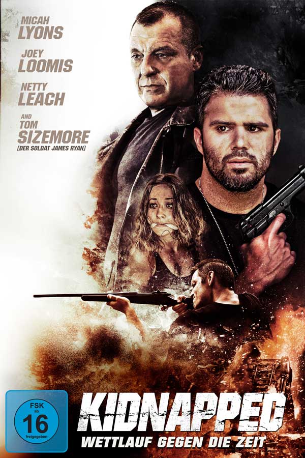 Kidnapped - Wettlauf gegen die Zeit (DVD) Cover Kidnapped - Wettlauf gegen die Zeit (DVD) Cover