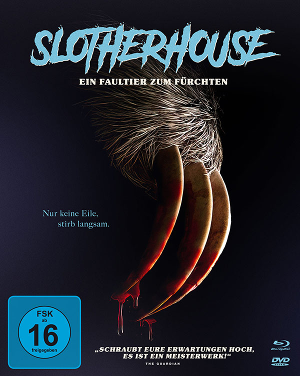 Slotherhouse - Ein Faultier zum Fürchten (Mediabook, Blu-ray+DVD) Thumbnail 1