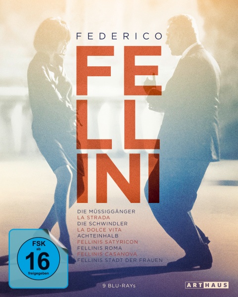 Federico Fellini Edition (9 Blu-rays) Cover Federico Fellini Edition (9 Blu-rays) Cover