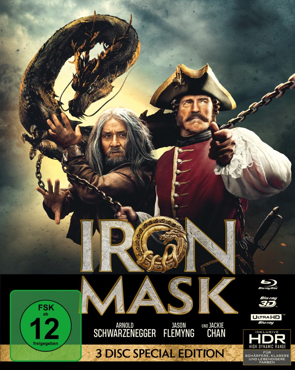 Iron Mask (Mediabook, UHD+3D Blu-ray+Blu-ray) Iron Mask (Mediabook, UHD+3D Blu-ray+Blu-ray)