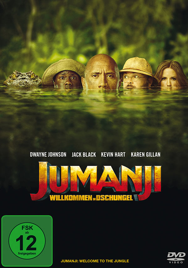 Jumanji: Willkommen im Dschungel (DVD)