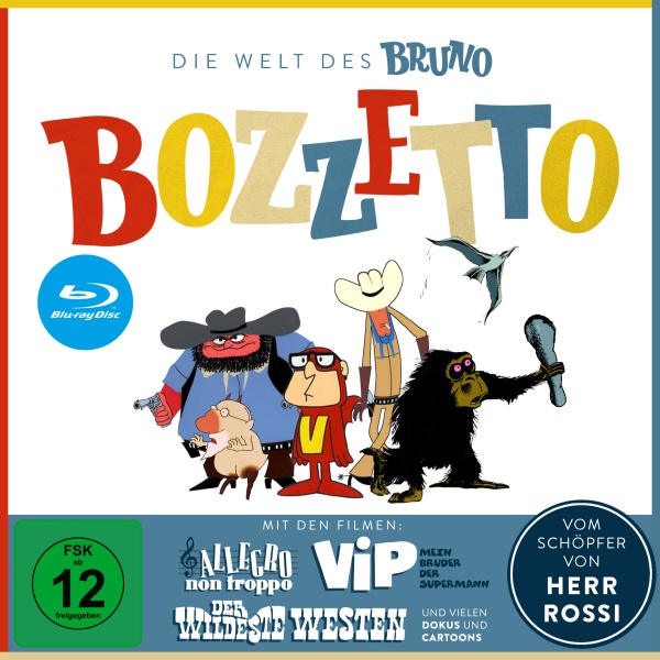 Die Welt des Bruno Bozzetto (Blu-ray) Cover Die Welt des Bruno Bozzetto (Blu-ray) Cover