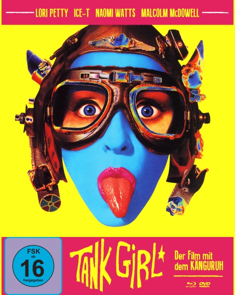 Tank Girl (Mediabook A, Blu-ray+DVD) Cover
