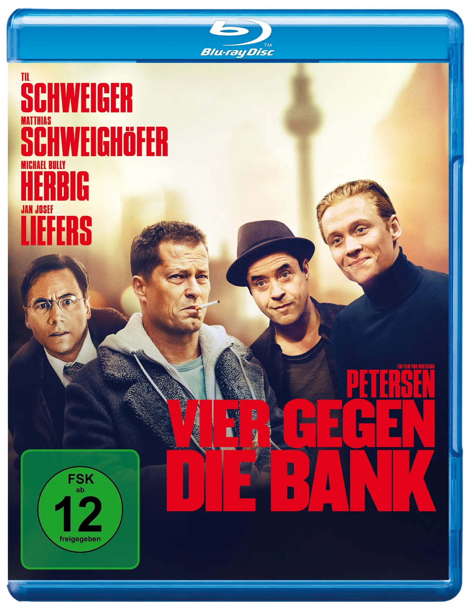 Vier gegen die Bank (Blu-ray) Cover