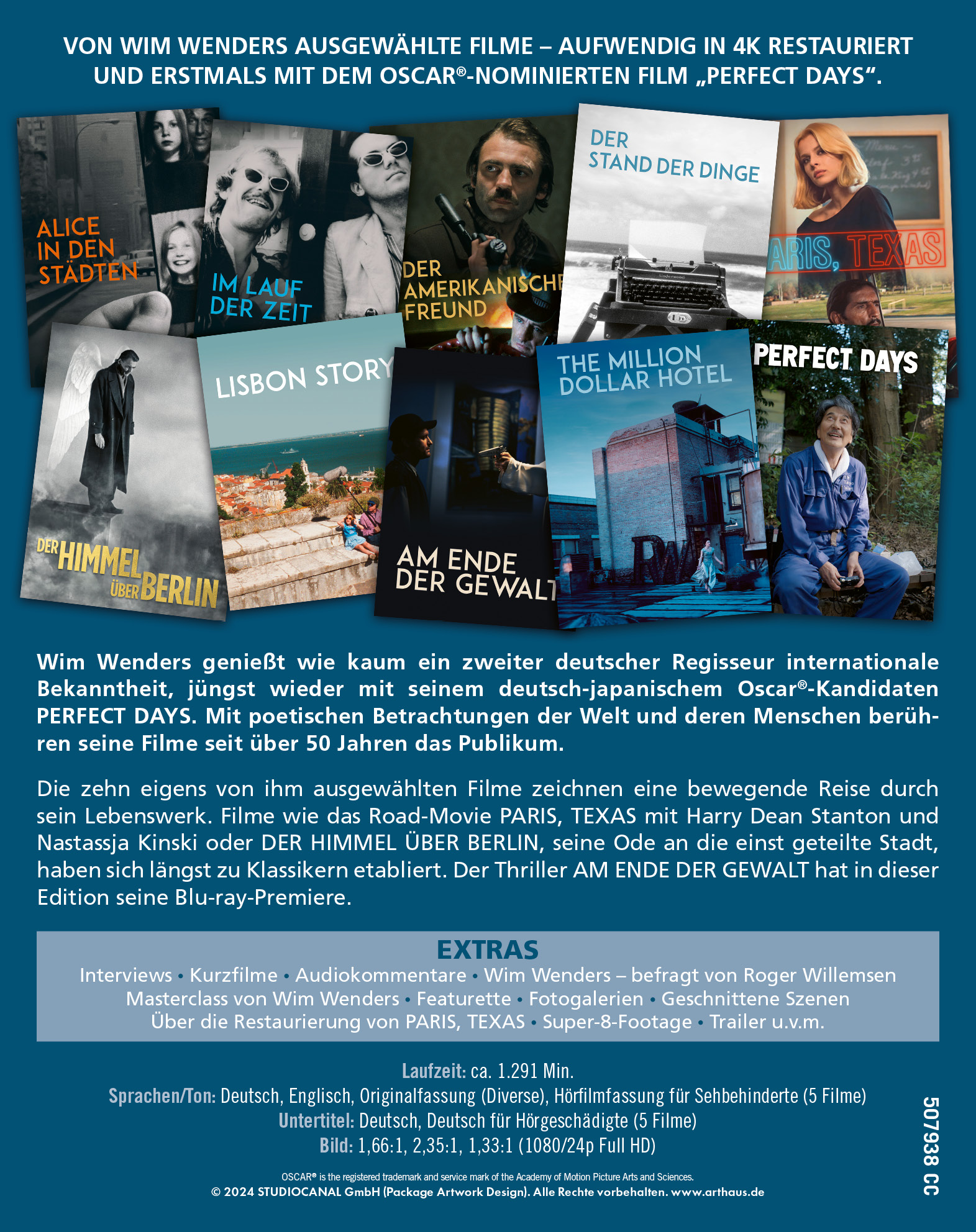 Best of Wim Wenders (10 Blu-rays) Best of Wim Wenders (10 Blu-rays)